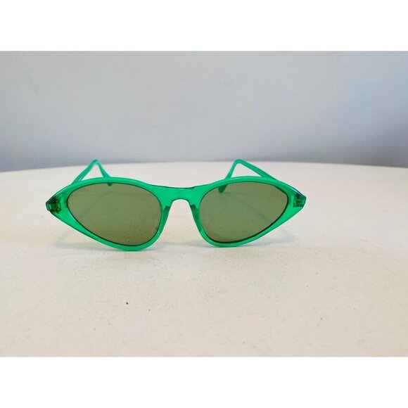 Protex Accessories - Vintage Cat Eye Sunglasses, Protex Deadstock 1950s/1960s Sunglasses, Green Frame